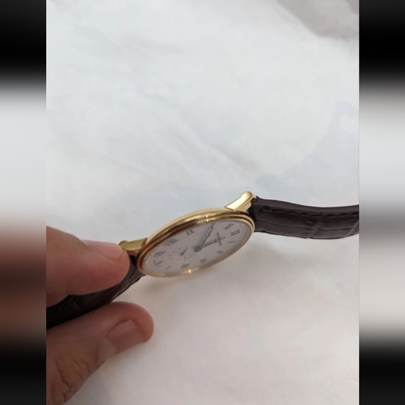 Frederique Constant Quartz Gold color bezel Watch FC-235M4S5 - Picture 6 of 13